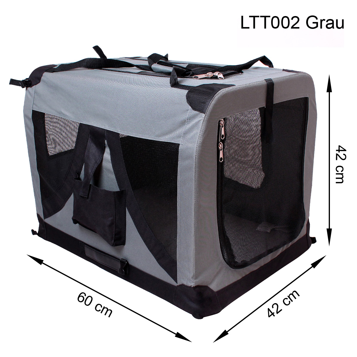 Faltbare Transportbox Schlafplatz für Hund und Katzen Auto Transport